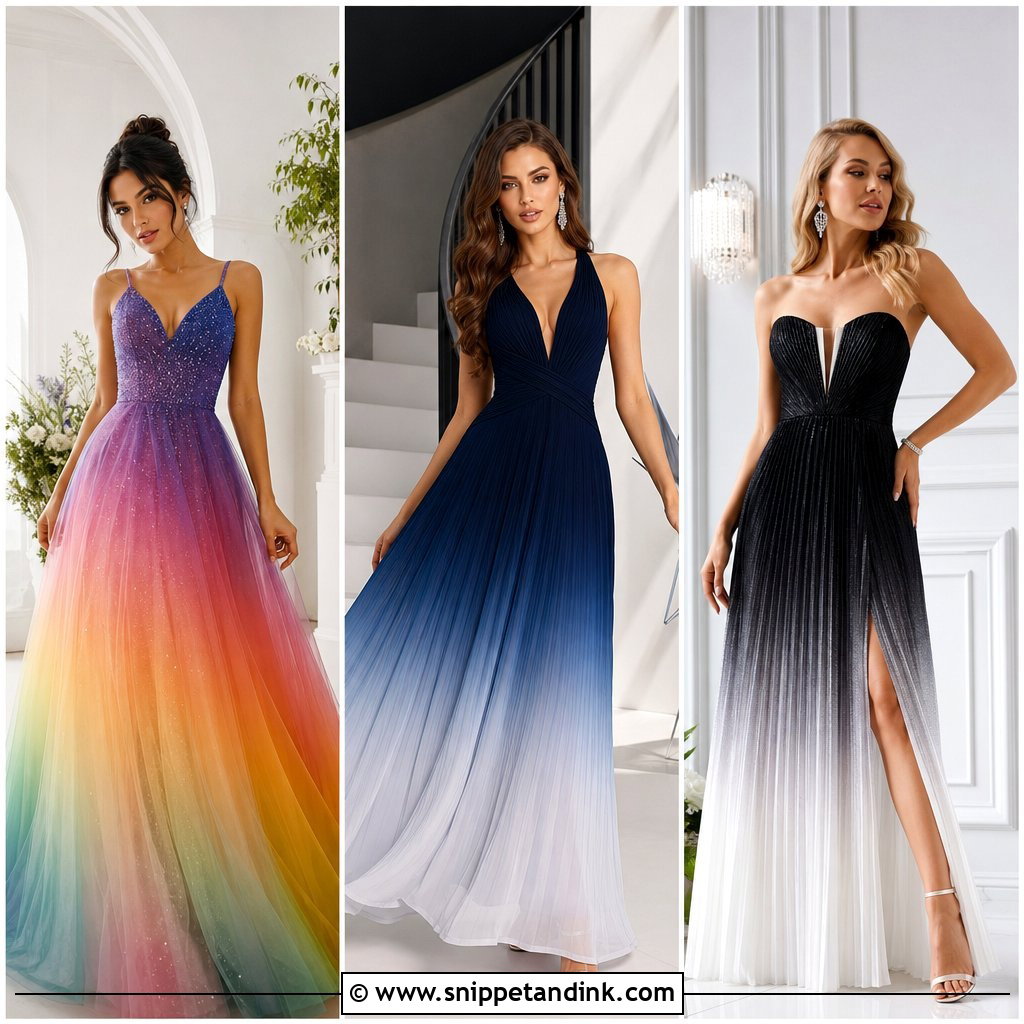 25 Ombre Gown Ideas for a Dreamy, Colorful Bridal Statement