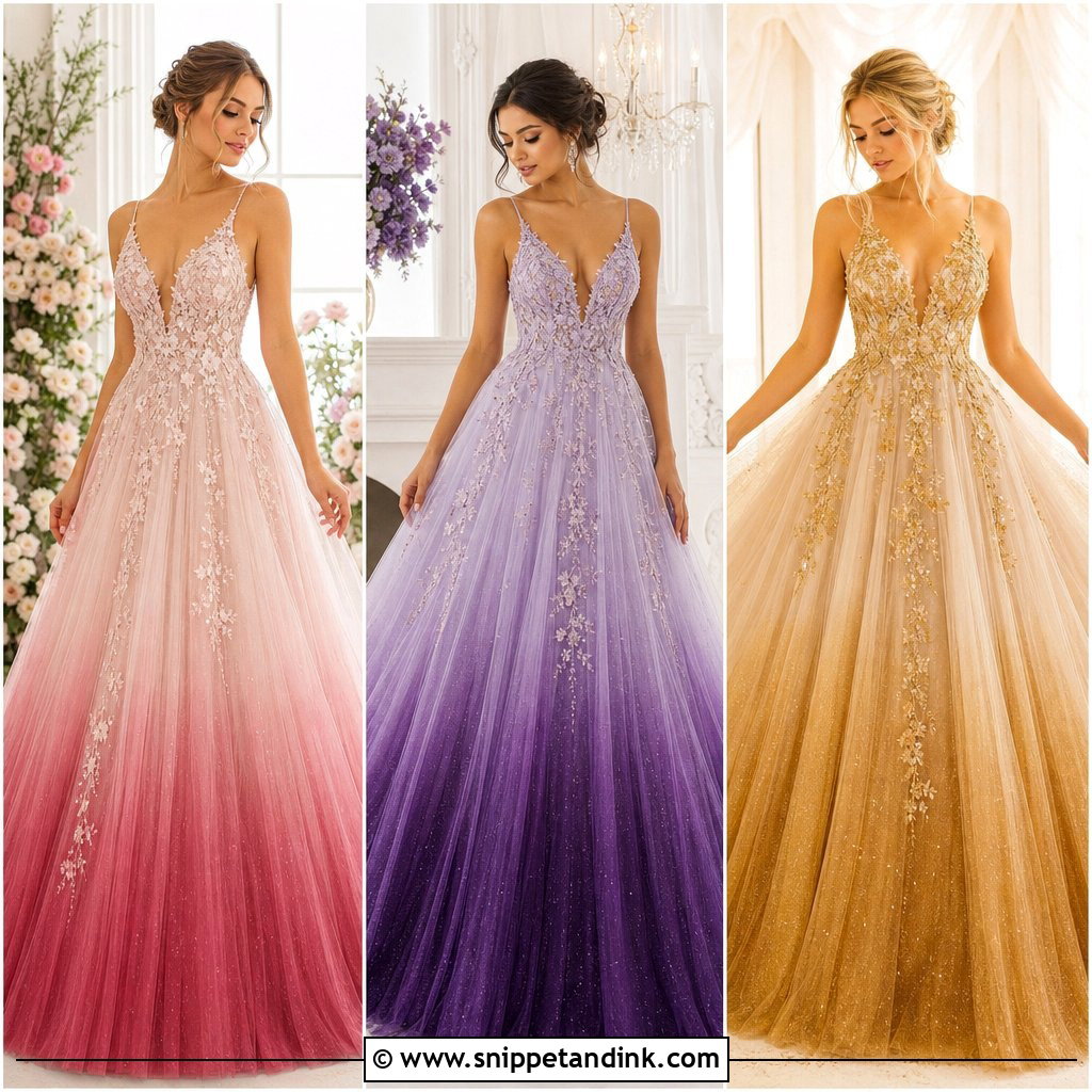 25 Ombre Wedding Dress Ideas for a Dreamy, Modern Bridal Look