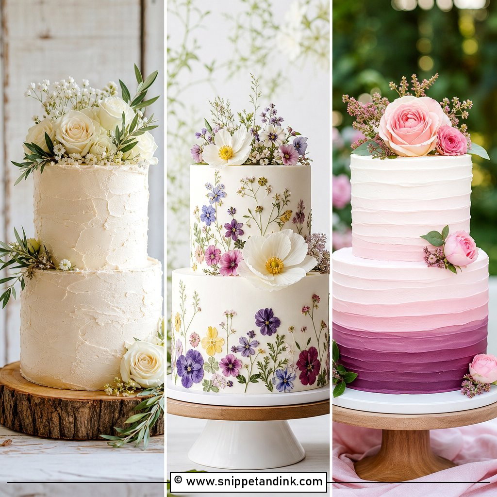 25 Outdoor Wedding Cake Ideas for a Beautiful Garden Party