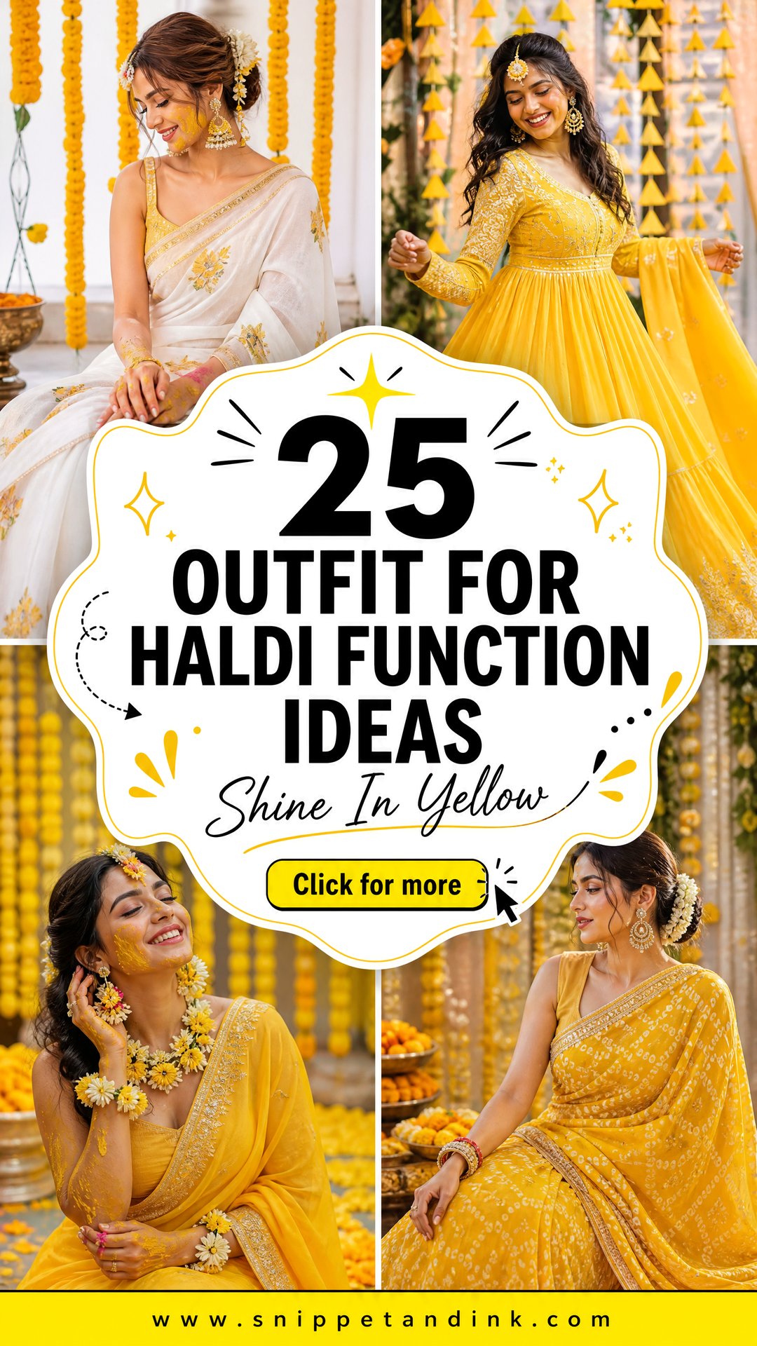 25 Outfit for Haldi Function Ideas to Shine in Bright Yellow - 25 Outfit for Haldi Function Ideas to Shine in Bright Yellow