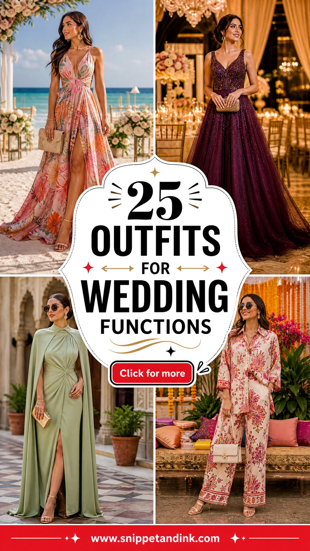 25 Outfits for Wedding Functions Every Stylish Guest Will Love - 25 Outfits for Wedding Functions Every Stylish Guest Will Love