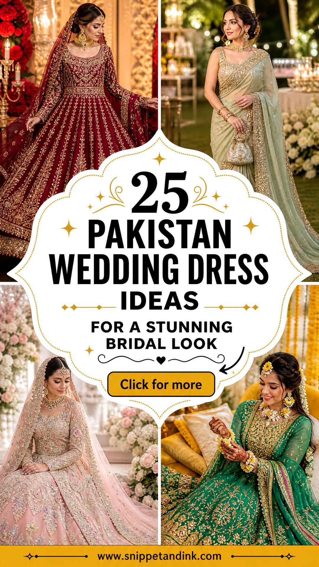 25 Pakistan Wedding Dress Ideas for a Stunning Bridal Look - 25 Pakistan Wedding Dress Ideas for a Stunning Bridal Look