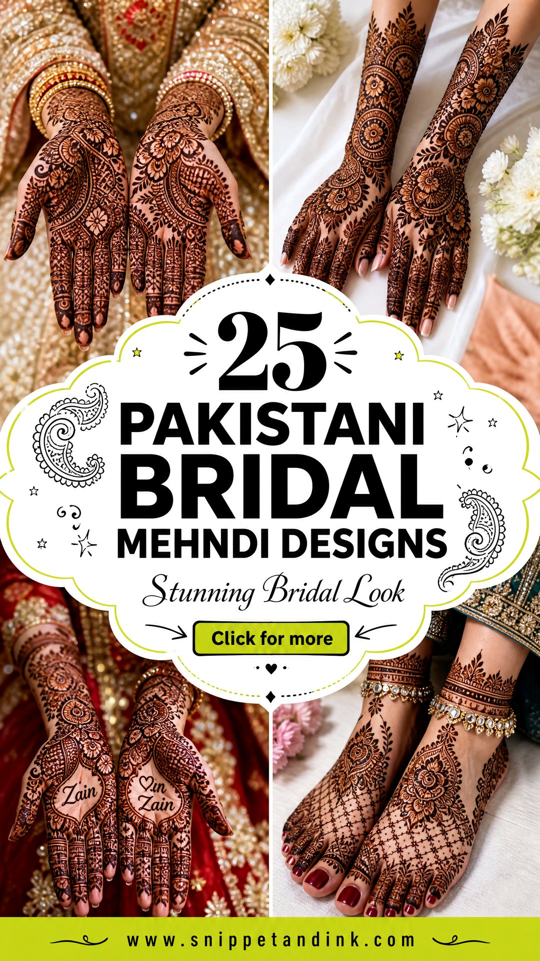 25 Pakistani Bridal Mehndi Designs for a Stunning Look - 25 Pakistani Bridal Mehndi Designs for a Stunning Look