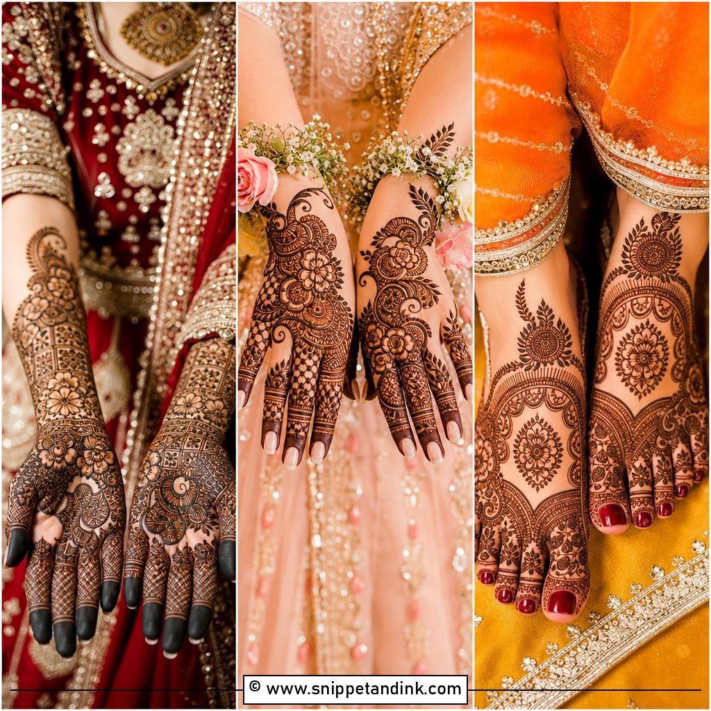 25 Pakistani Bridal Mehndi Designs for a Stunning Look