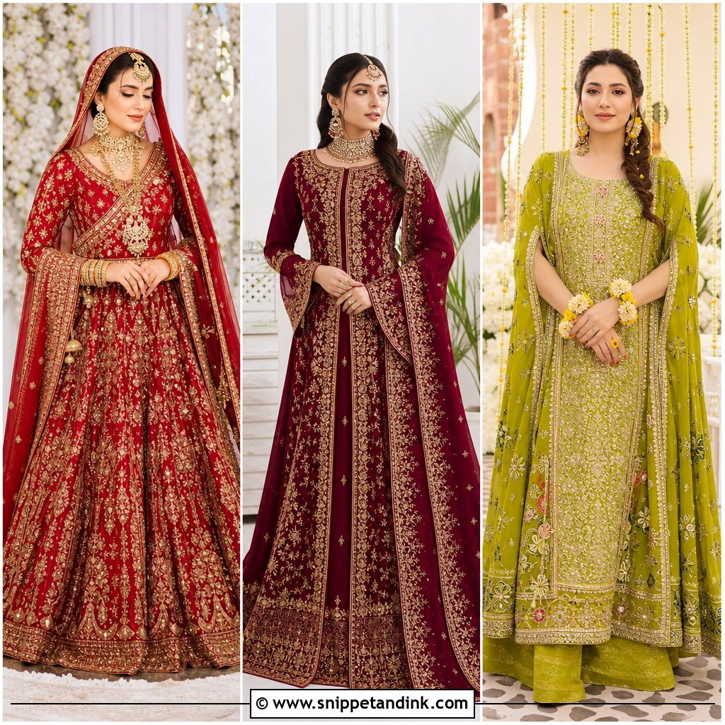 25 Pakistani Bride Dress Ideas