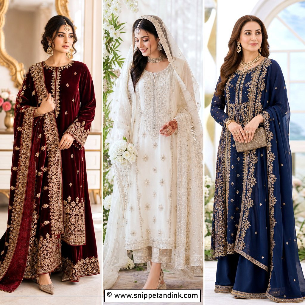 25 Pakistani Dresses for Wedding Guests and Brides to Love