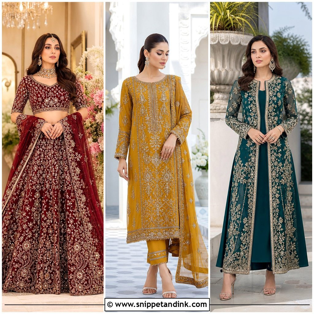 25 Pakistani Dresses to Wear to a Wedding for Every Celebration