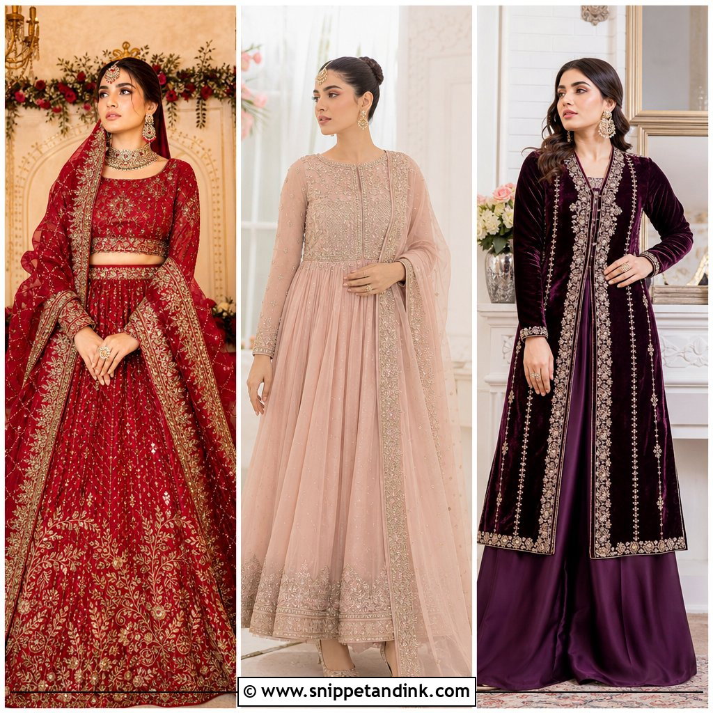 25 Pakistani Fancy Dresses for Wedding Glamour and Style
