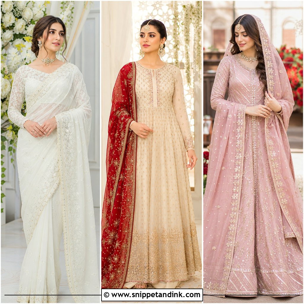 25 Pakistani Nikah Bridal Wear Ideas for a Graceful Ceremony