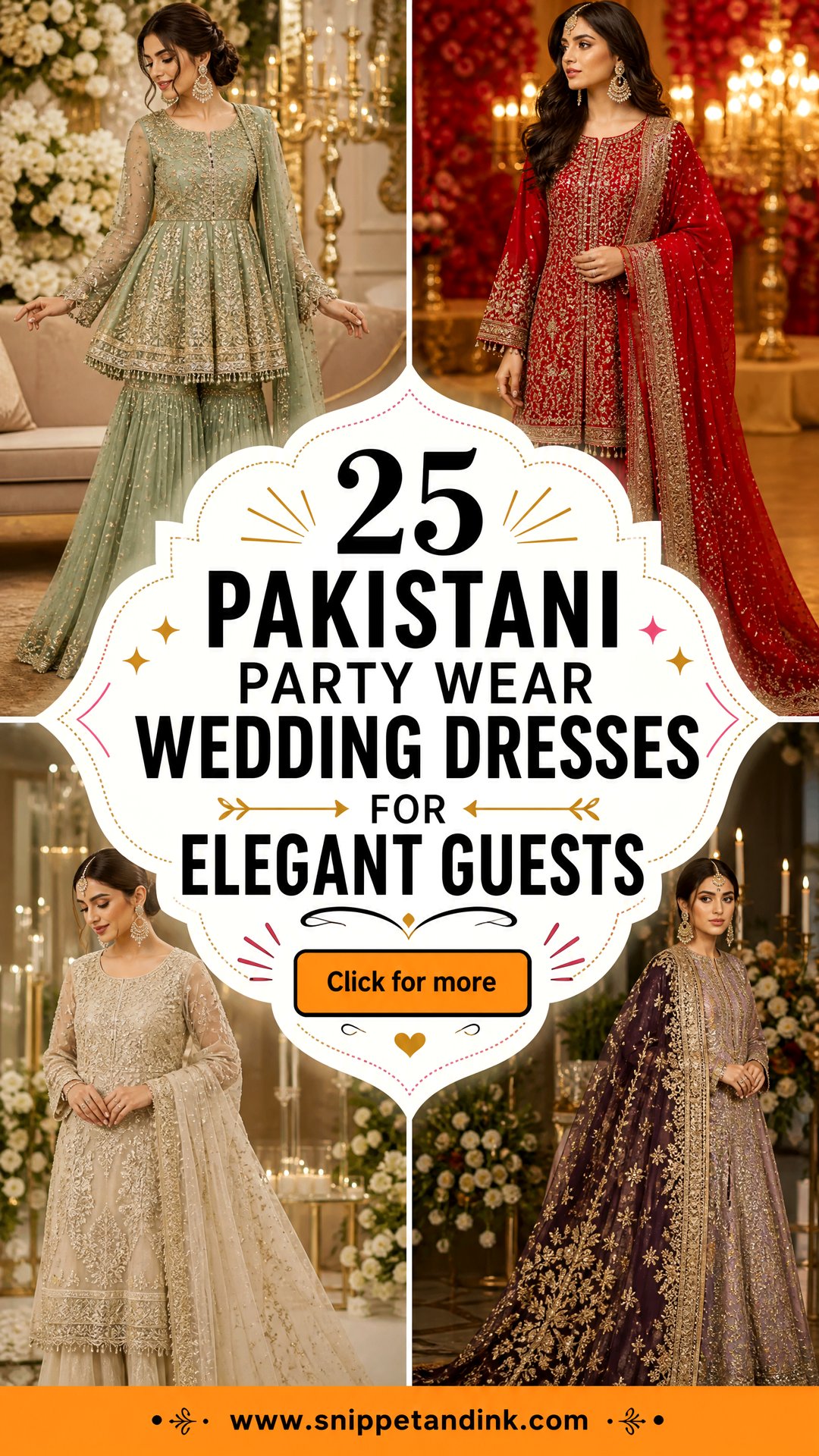 25 Pakistani Party Wear Wedding Dresses for Elegant Guests - 25 Pakistani Party Wear Wedding Dresses for Elegant Guests