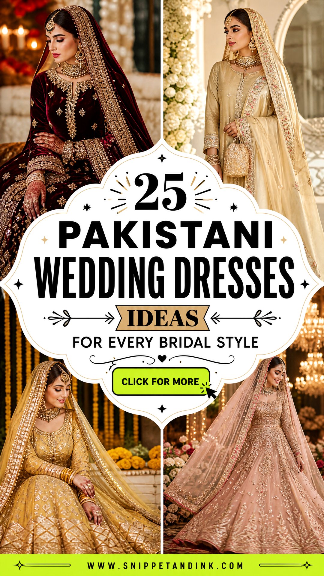 25 Pakistani Wedding Dresses Ideas for Every Bridal Style - 25 Pakistani Wedding Dresses Ideas for Every Bridal Style
