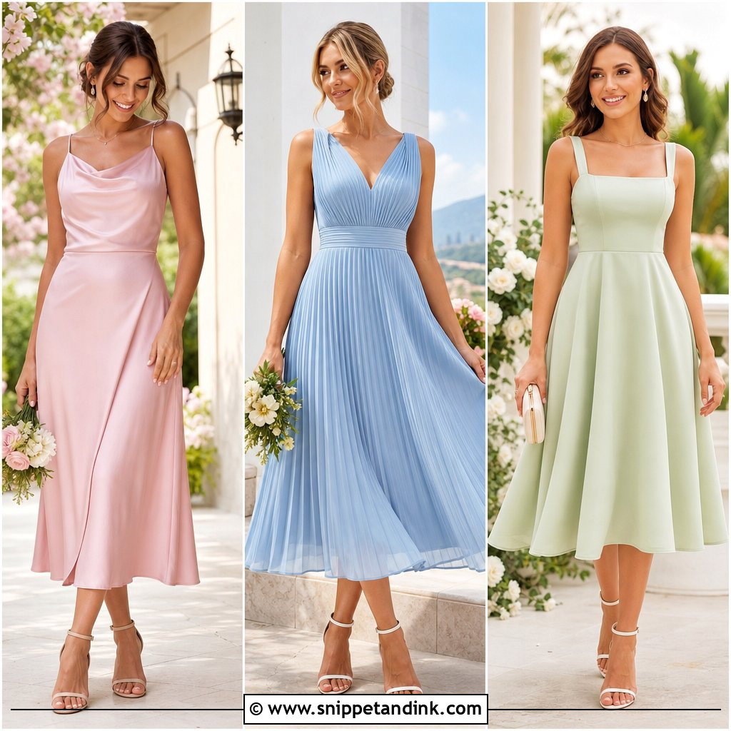 25 Pastel Dress Wedding Outfit Ideas for Chic Modern Guests