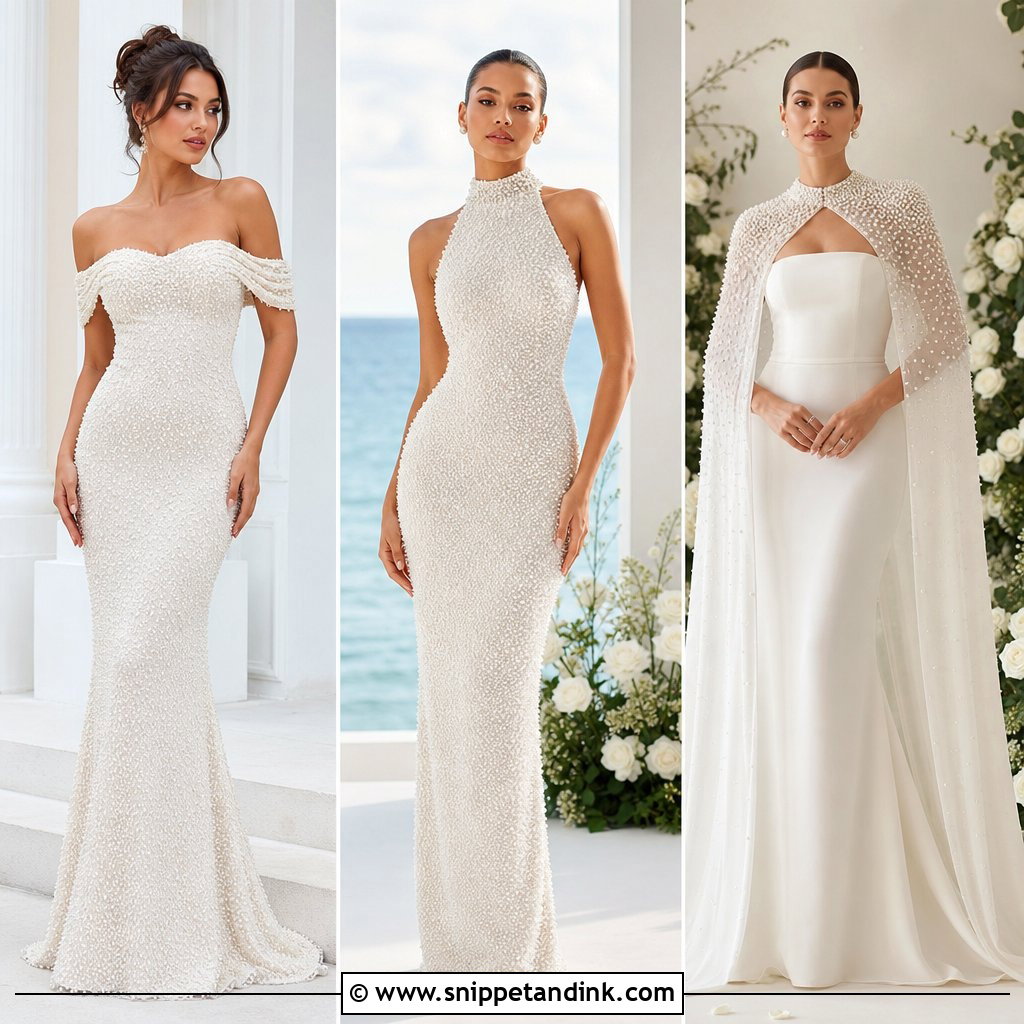 25 Pearl Gown Ideas: Elegant Bridal Looks for a Timeless Wedding