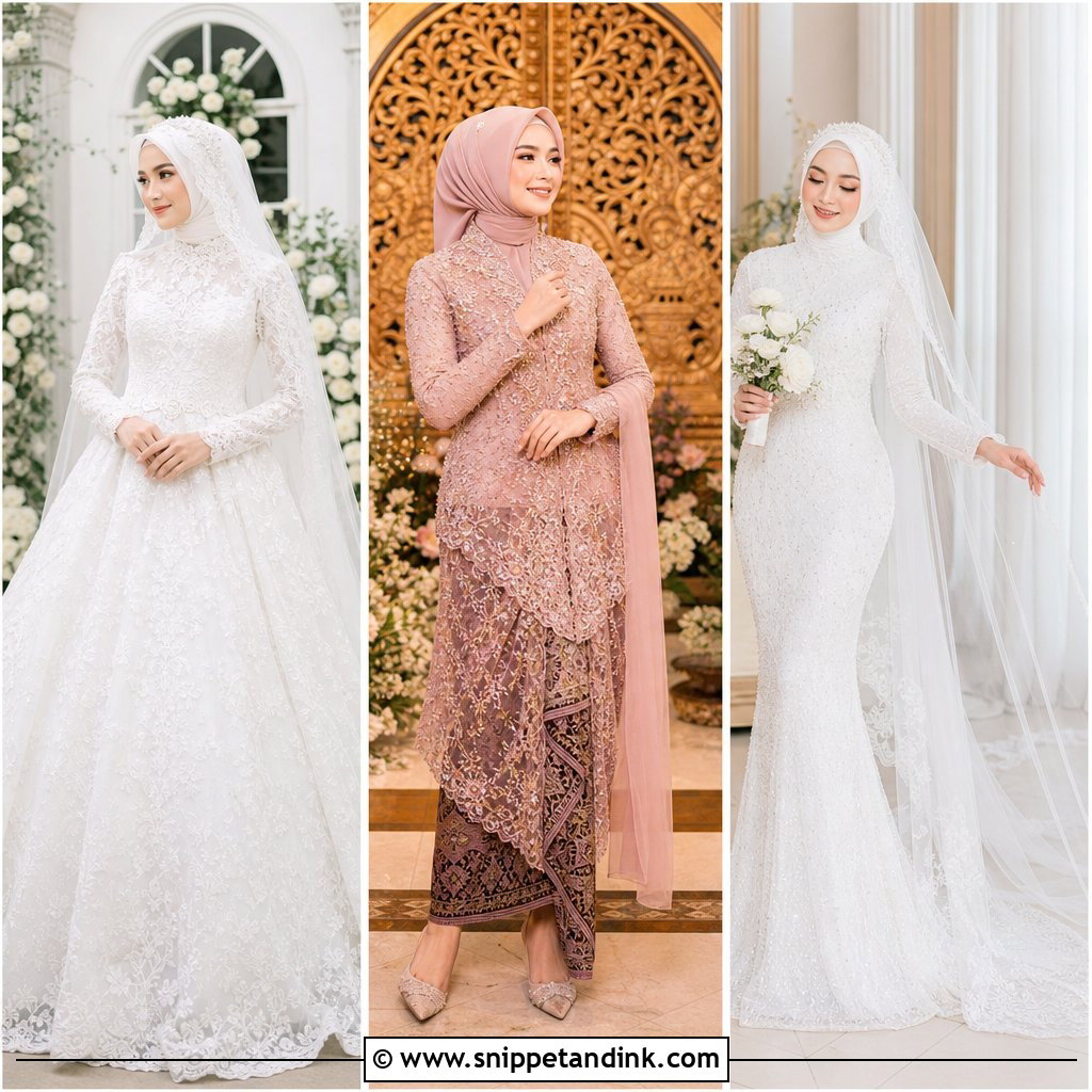 25 Pengantin Muslimah Ideas: Modern Modest Bridal Looks to Love