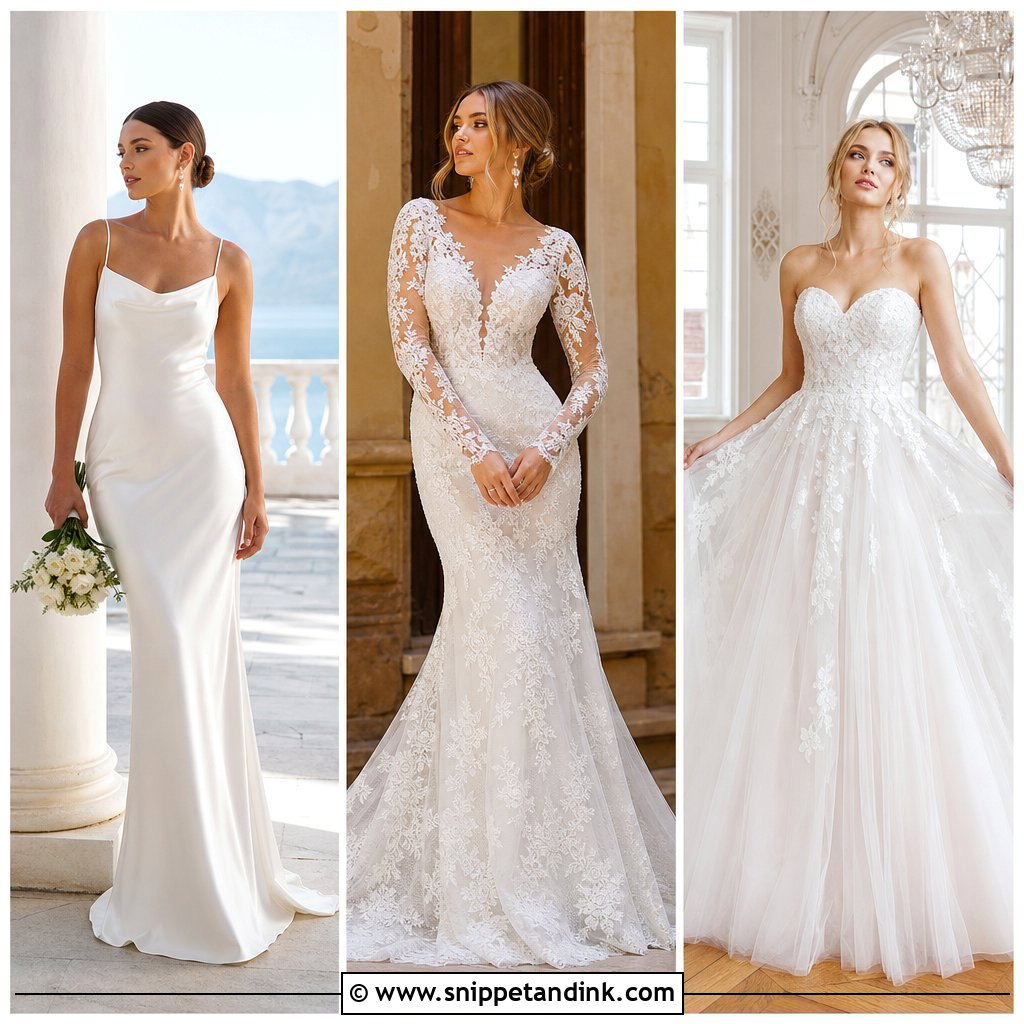 25 Perfect Wedding Dress Ideas for Every Style and Season