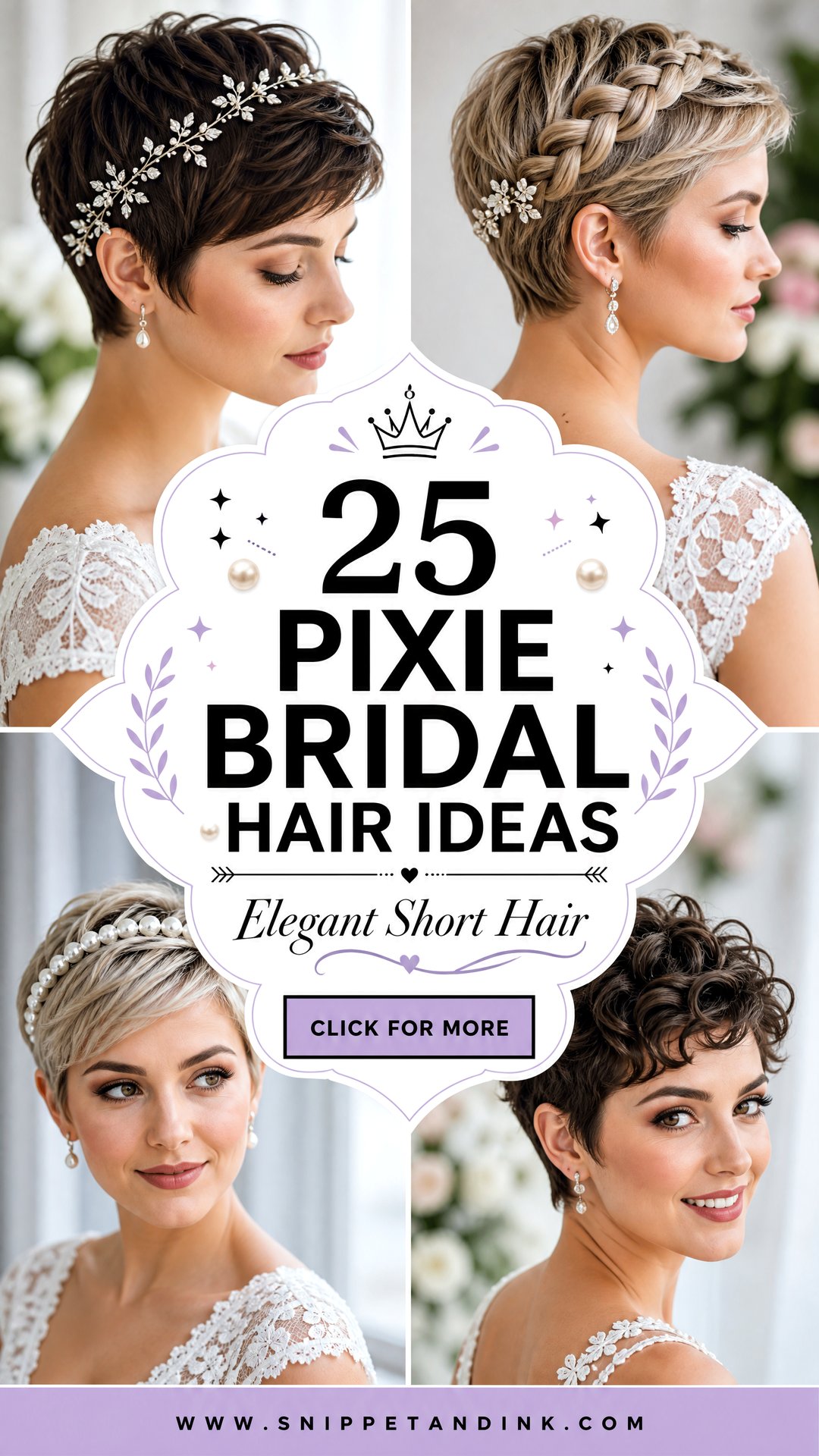 25 Pixie Bridal Hair Ideas Elegant Looks for Short Hair - 25 Pixie Bridal Hair Ideas: Elegant Looks for Short Hair