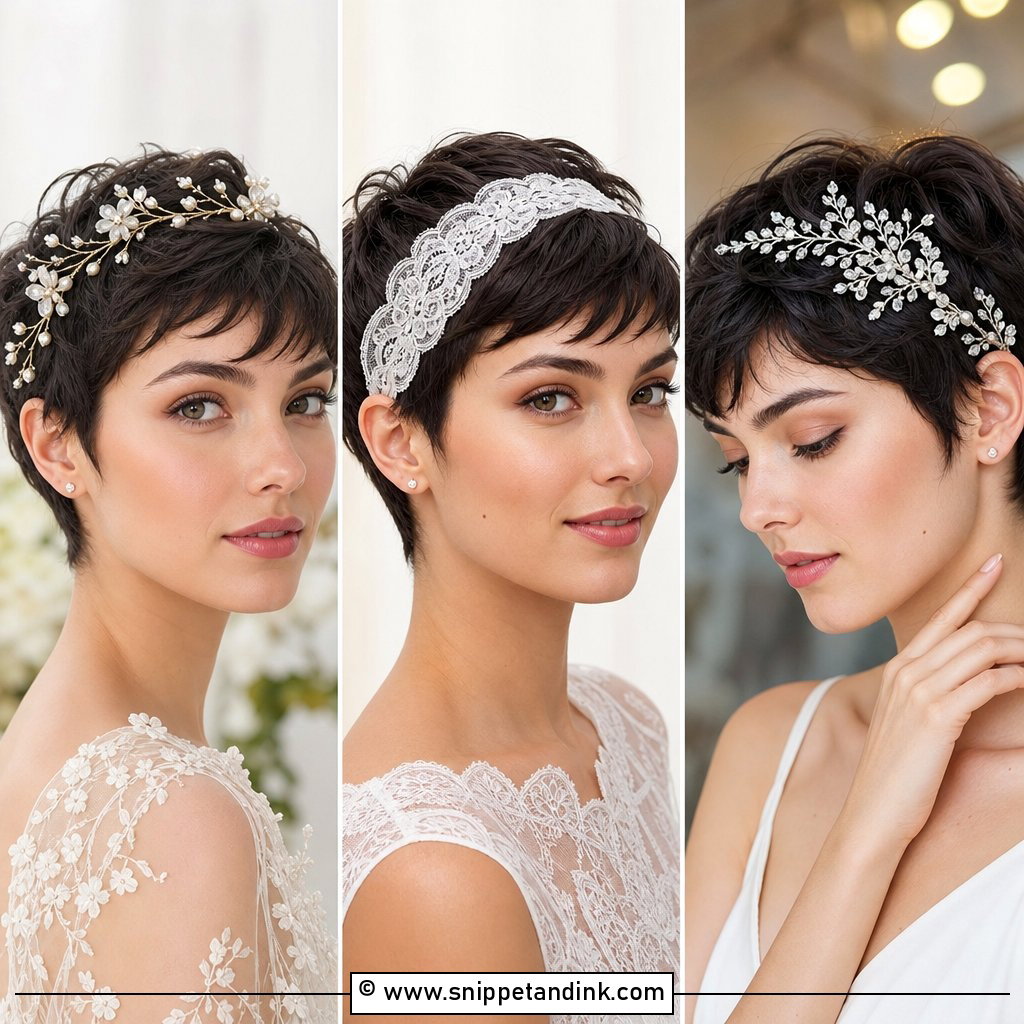 25 Pixie Cut Wedding Hair Ideas Chic Looks for Brides