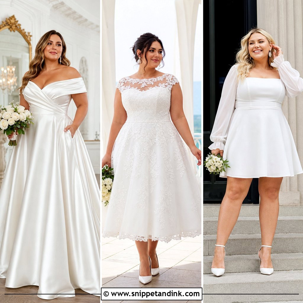 25 Plus Size Bridal Dresses: Flattering Styles for 2025