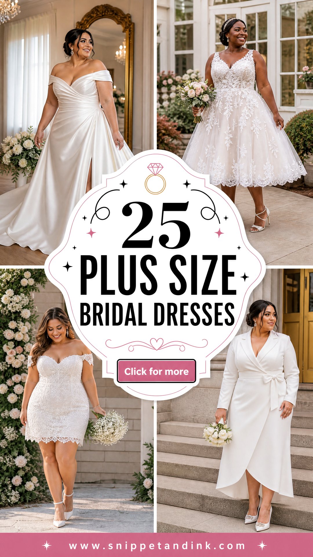 25 Plus Size Bridal Dresses Flattering Styles for 2025 - 25 Plus Size Bridal Dresses: Flattering Styles for 2025