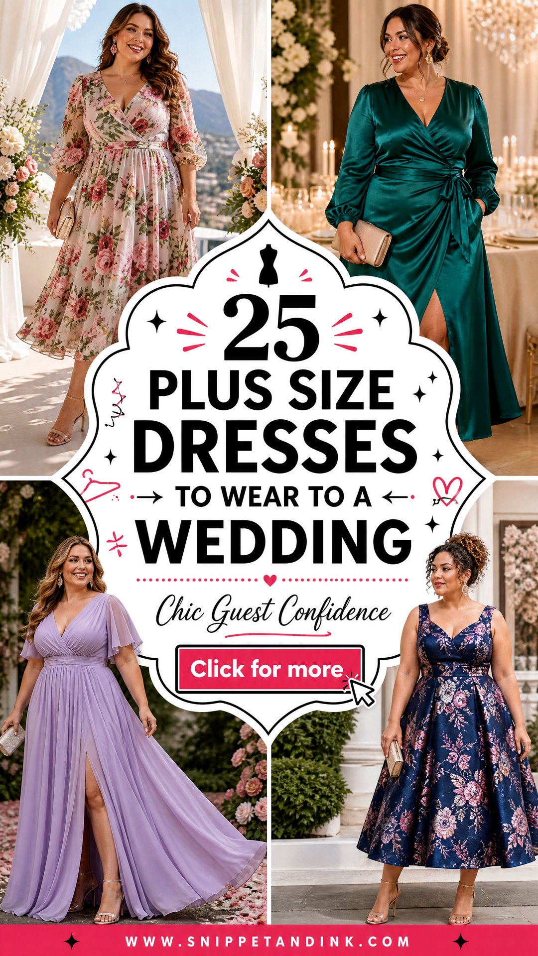 25 Plus Size Dresses to Wear to a Wedding With Chic Confidence - 25 Plus Size Dresses to Wear to a Wedding With Chic Confidence
