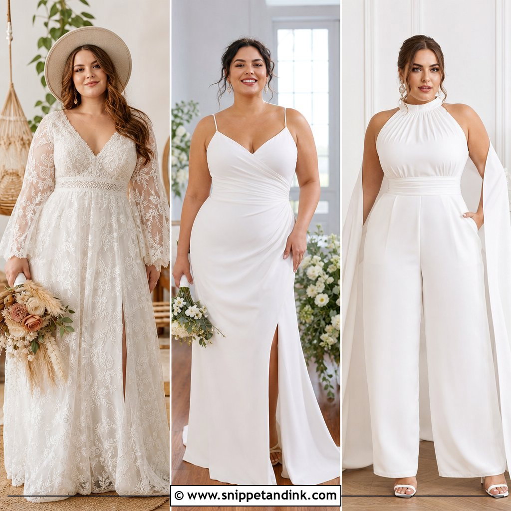 25 Plus Size Wedding Dresses Curvy Bride: Chic 2025 Picks