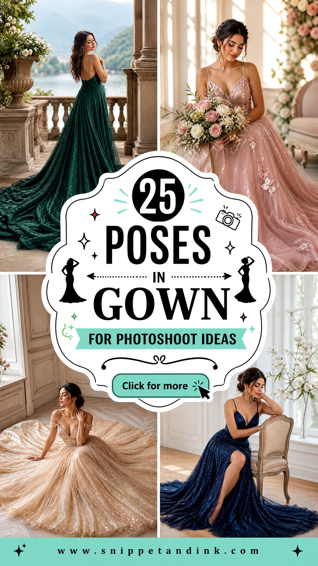 25 Poses in Gown for Photoshoot Ideas Elegant Bridal Tips - 25 Poses in Gown for Photoshoot Ideas: Elegant Bridal Tips