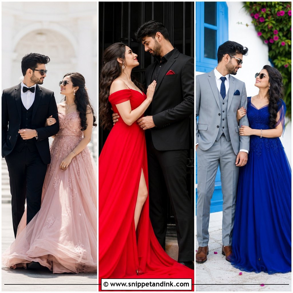 25 Pre Wedding Dress Ideas for Couple