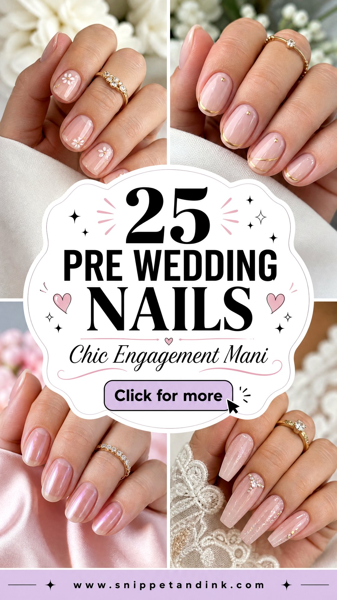 25 Pre Wedding Nails Chic Ideas for Engagement Season - 25 Pre Wedding Nails: Chic Ideas for Engagement Season