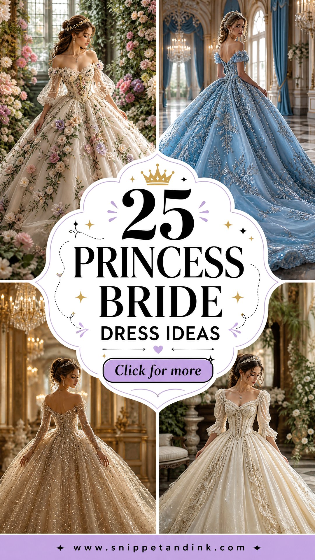 25 Princess Bride Dress Ideas Fairytale Gowns for Modern Brides - 25 Princess Bride Dress Ideas: Fairytale Gowns for Modern Brides