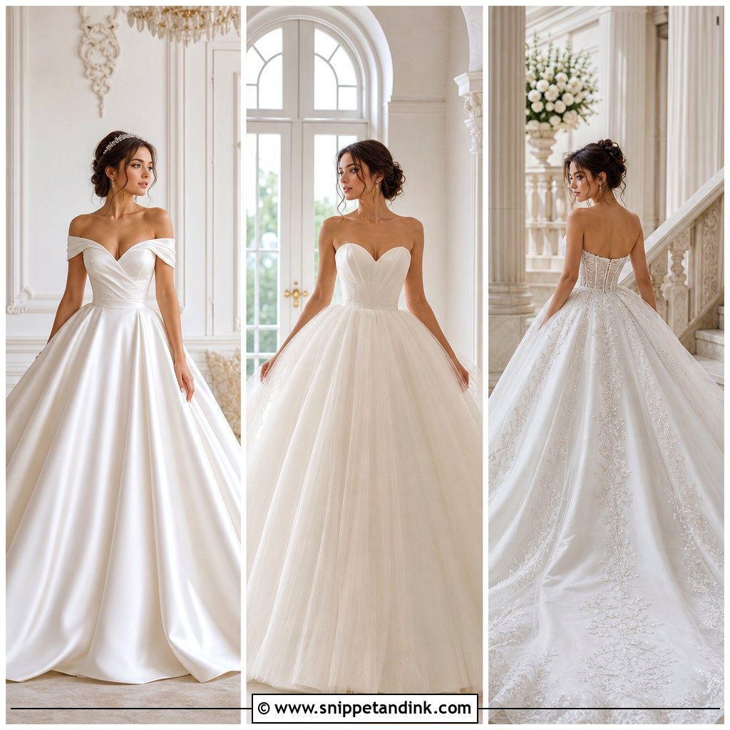 25 Princess Gown Wedding Dress Ideas