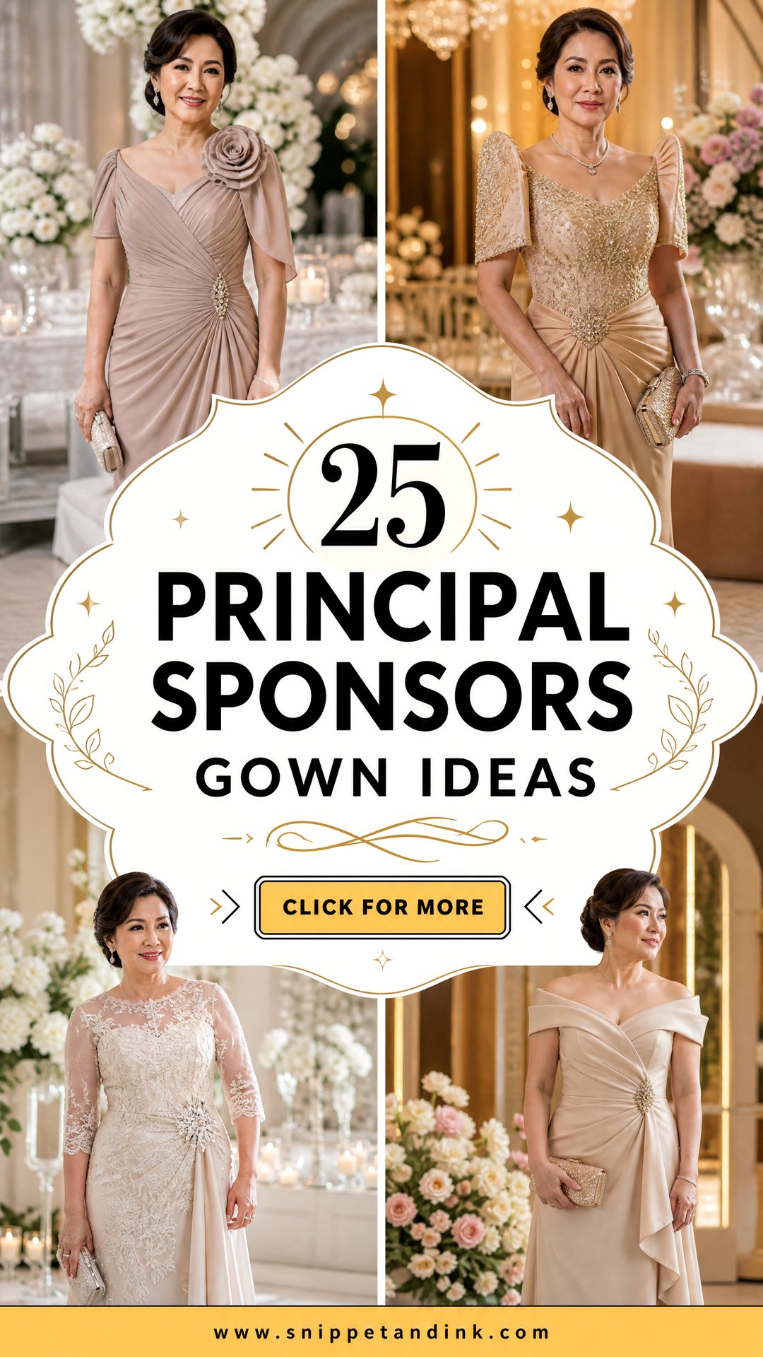 25 Principal Sponsors Gown Ideas Elegant Wedding Looks - 25 Principal Sponsors Gown Ideas: Elegant Wedding Looks