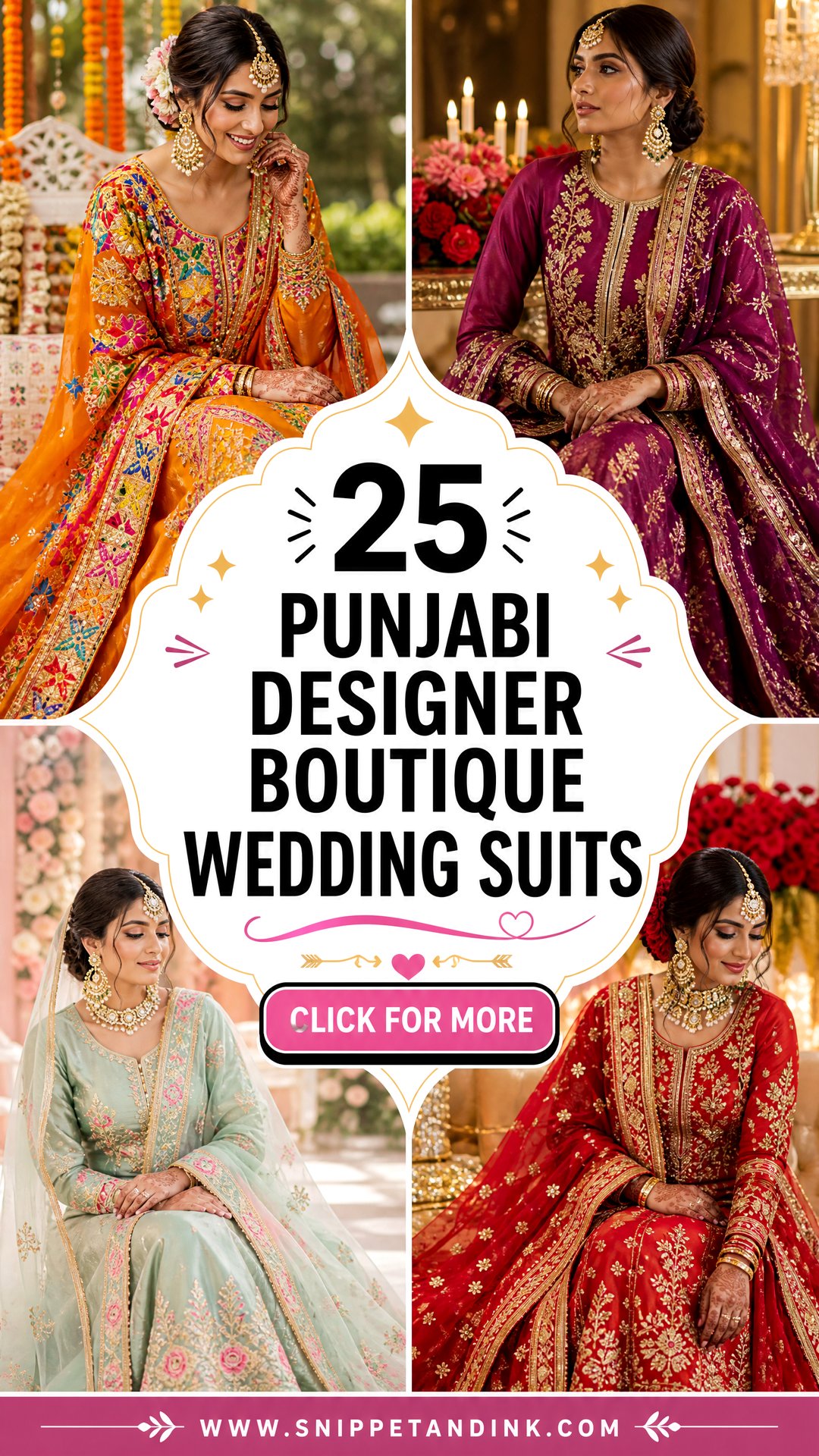25 Punjabi Designer Boutique Wedding Suits Brides Will Love - 25 Punjabi Designer Boutique Wedding Suits Brides Will Love