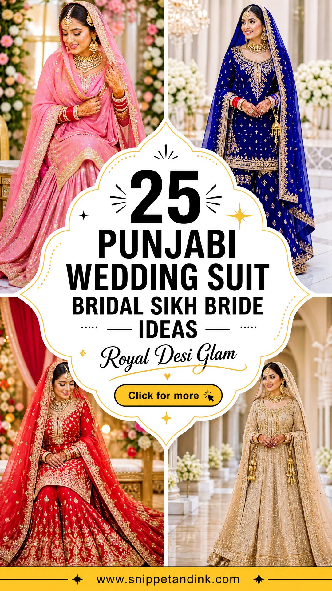 25 Punjabi Wedding Suit Bridal Sikh Bride Ideas for Royal Glam - 25 Punjabi Wedding Suit Bridal Sikh Bride Ideas for Royal Glam