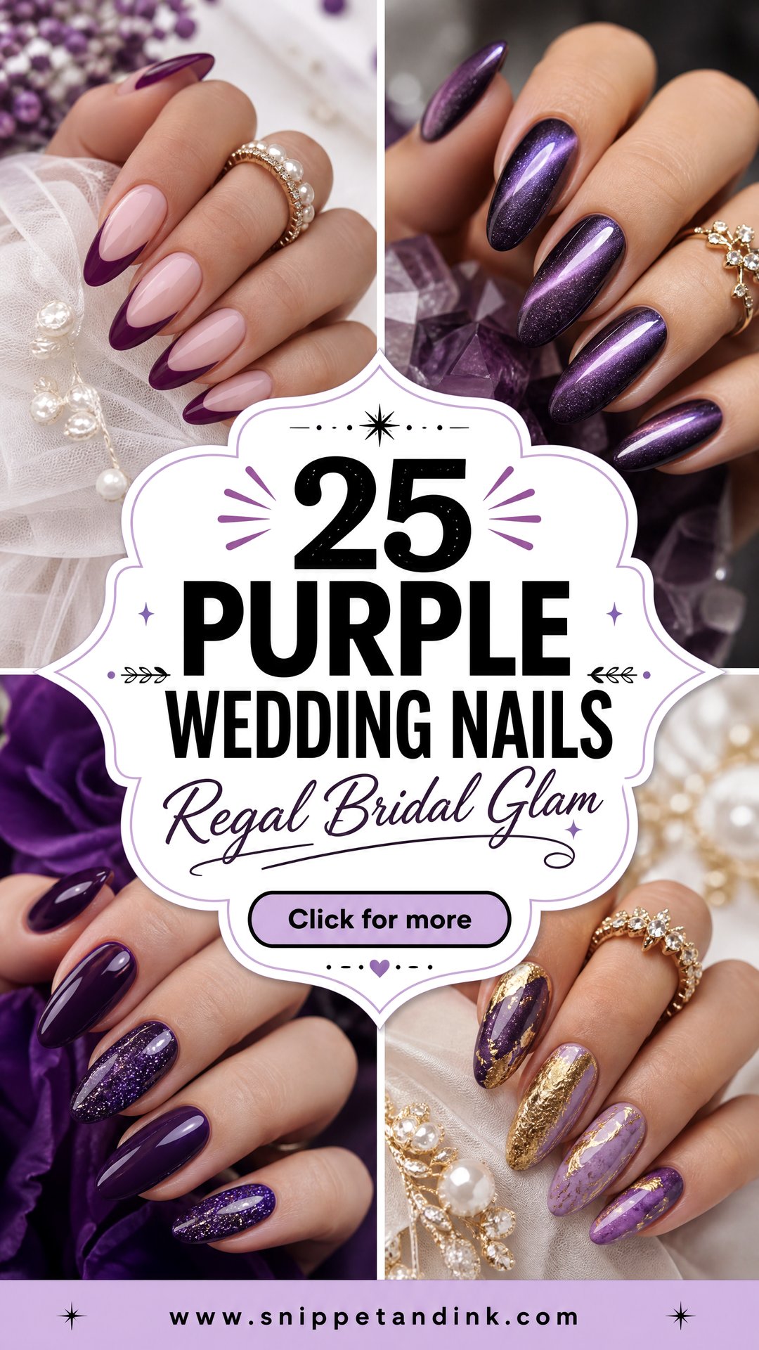 25 Purple Wedding Nails For Regal Bridal Glam Ideas In 2026 - 25 Purple Wedding Nails For Regal Bridal Glam Ideas In 2026
