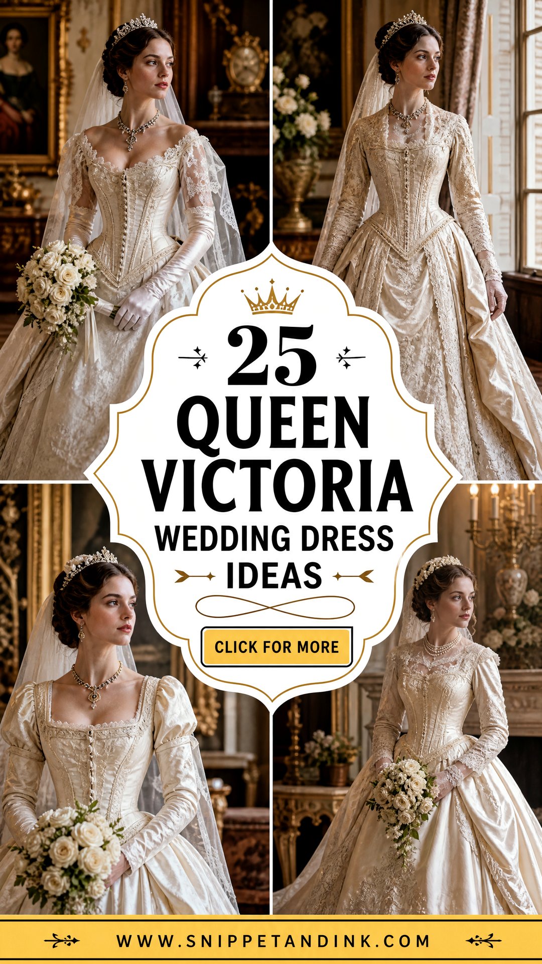 25 Queen Victoria Wedding Dress Ideas for Regal Brides Today - 25 Queen Victoria Wedding Dress Ideas for Regal Brides Today