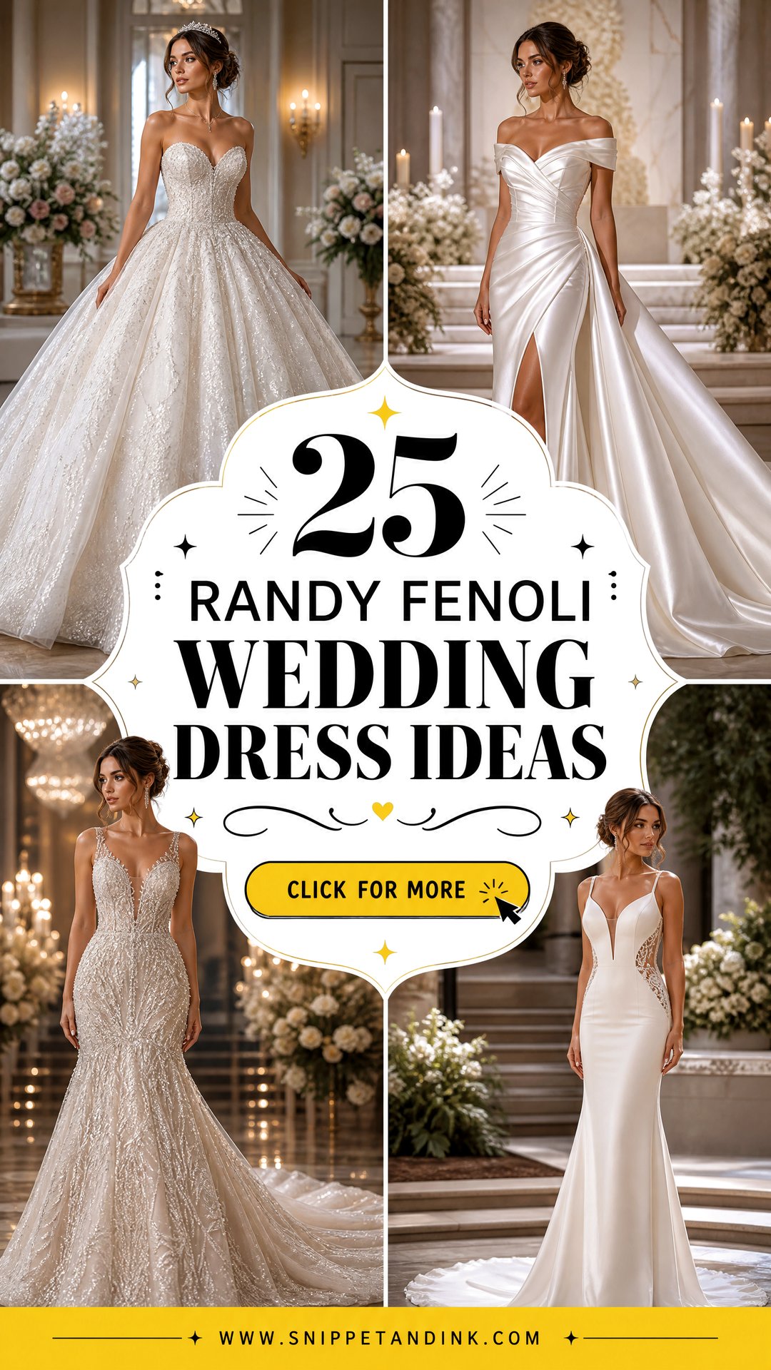 25 Randy Fenoli Wedding Dress Ideas for Glamorous Brides - 25 Randy Fenoli Wedding Dress Ideas for Glamorous Brides