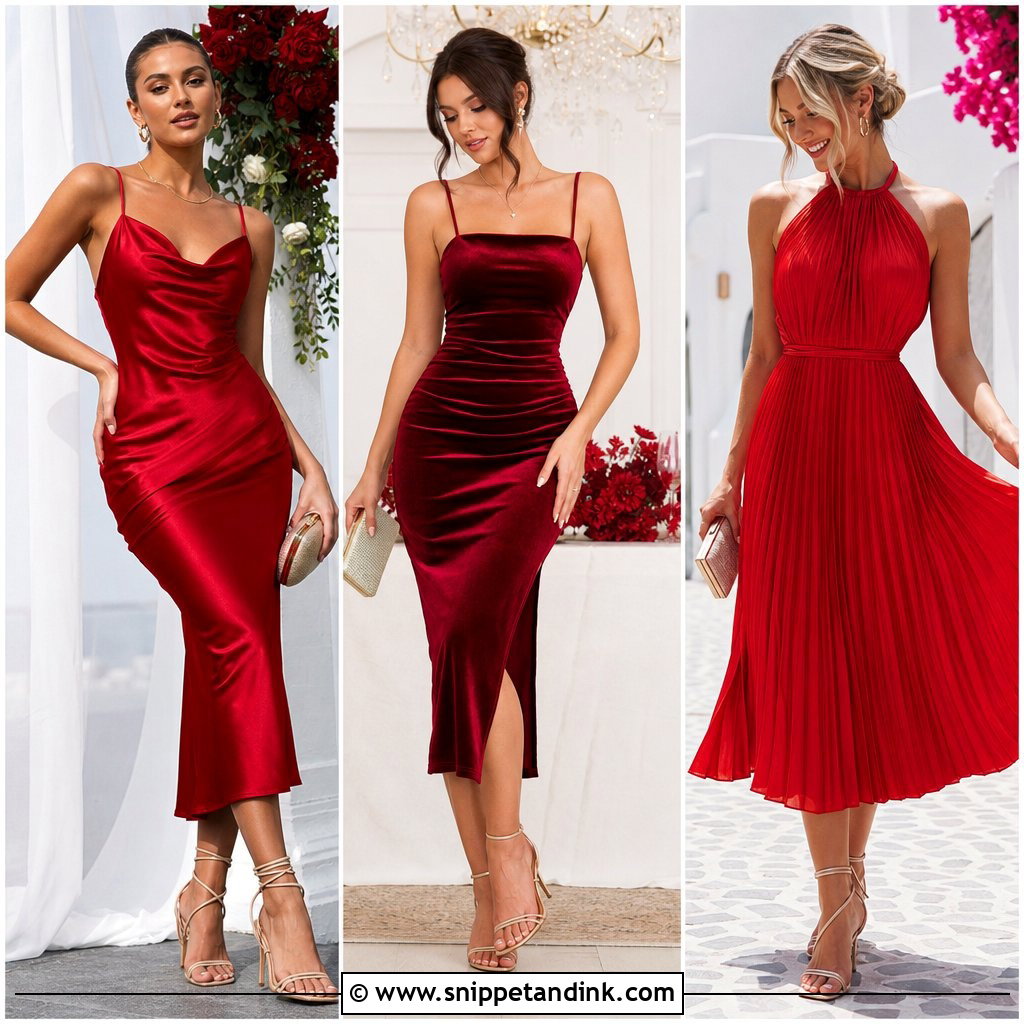25 Red Dress for Wedding Ideas for a Stunning Guest Look