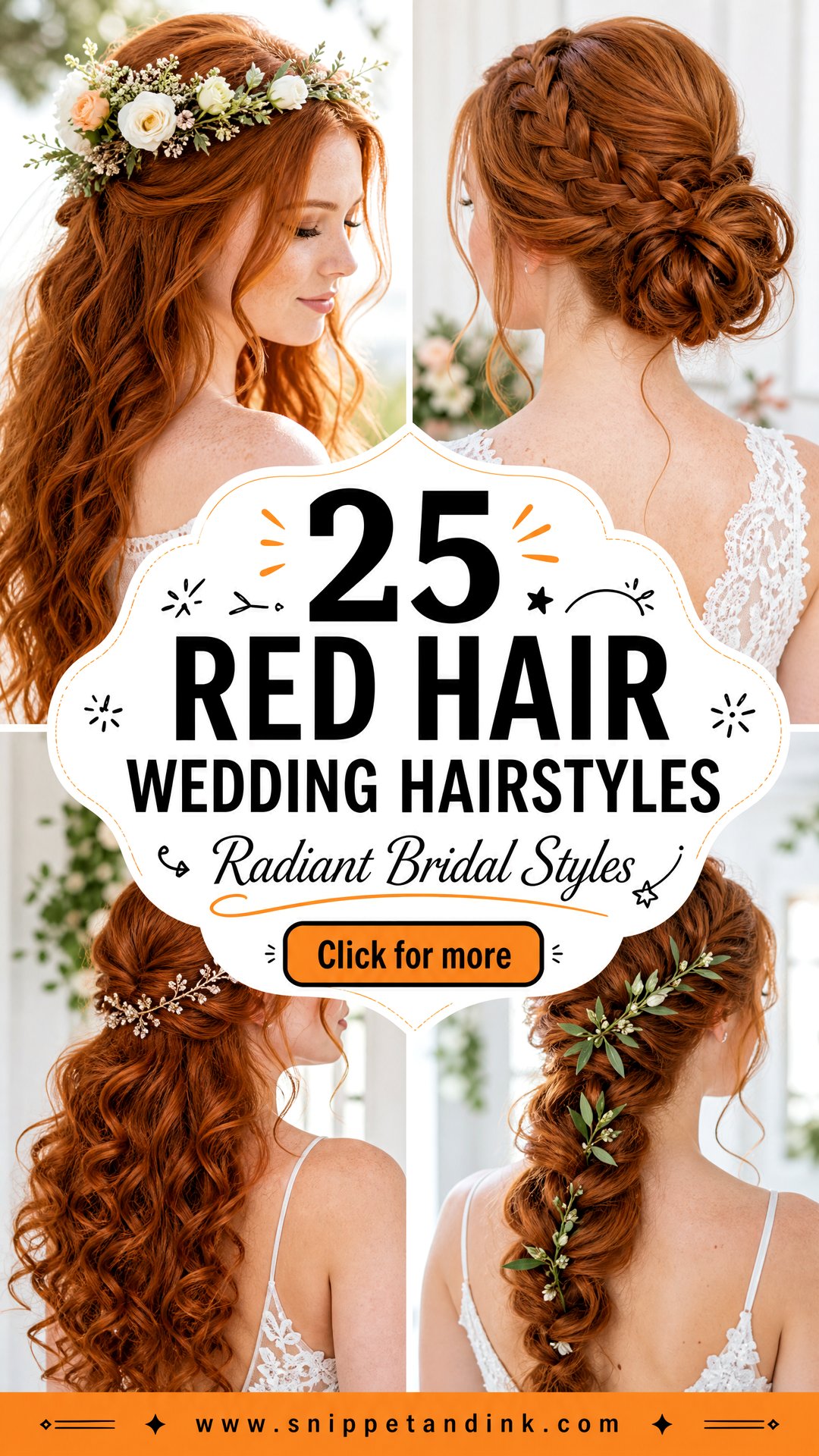 25 Red Hair Wedding Hairstyles For Radiant Brides In 2026 - 25 Red Hair Wedding Hairstyles For Radiant Brides In 2026