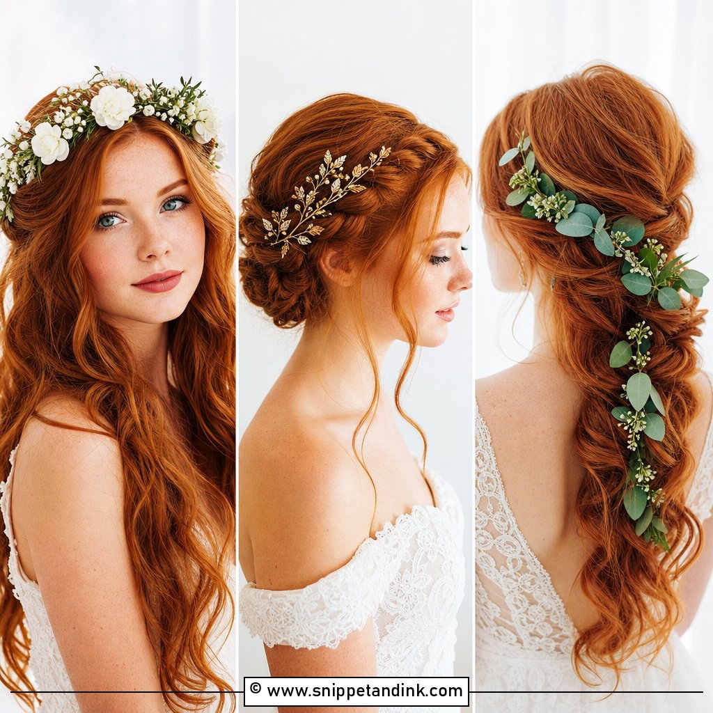 25 Red Hair Wedding Hairstyles For Radiant Brides In 2026