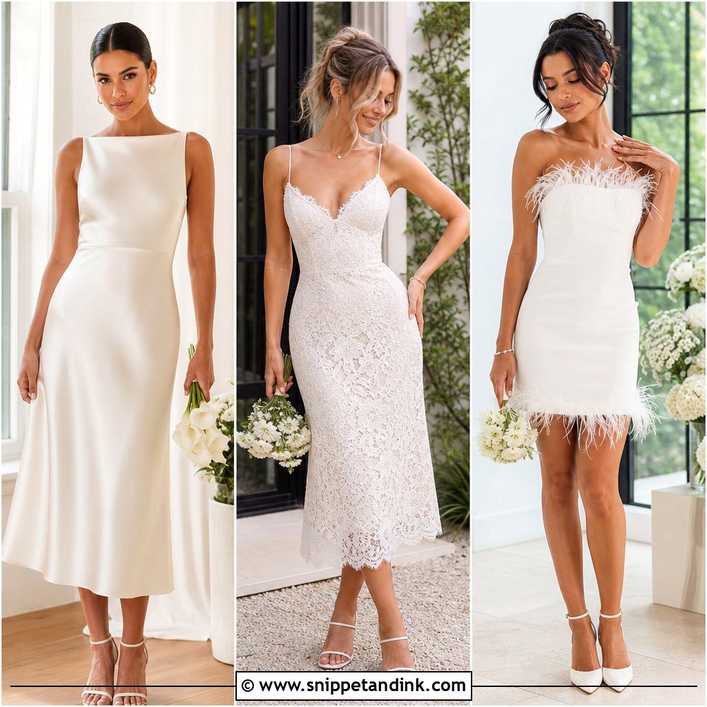 25 Registry Wedding Dress Ideas for a Chic Civil Ceremony