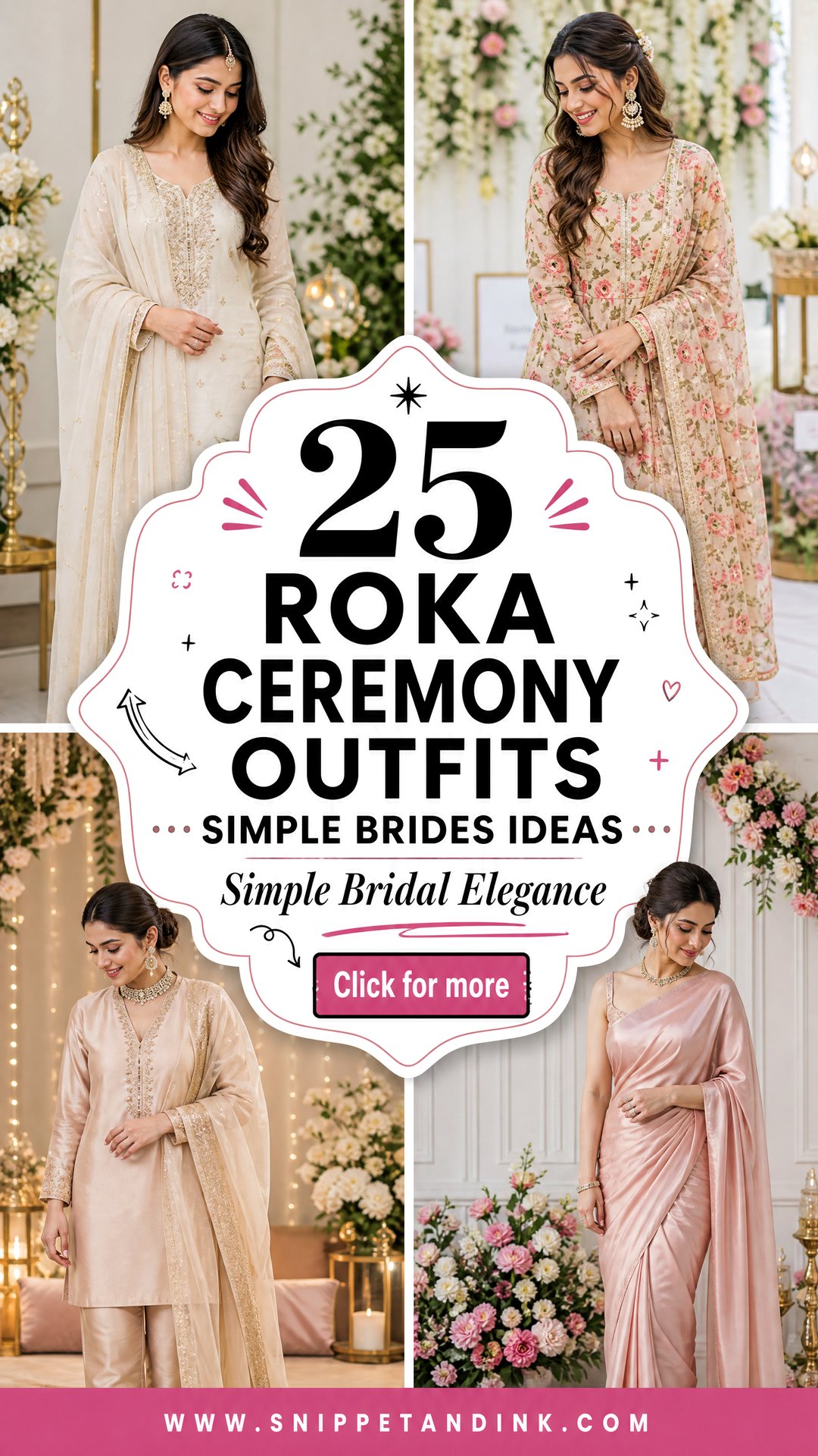 25 Roka Ceremony Outfits Simple Brides Will Love Now - 25 Roka Ceremony Outfits Simple Brides Will Love Now