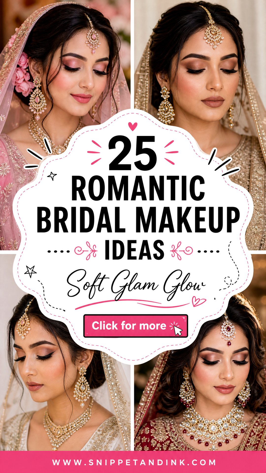 25 Romantic Bridal Makeup Ideas For Soft Glam Brides In 2026 - 25 Romantic Bridal Makeup Ideas For Soft Glam Brides In 2026