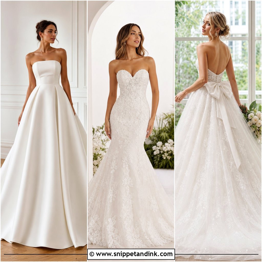 25 Romantic Classy Elegant Wedding Dress Ideas: Dream Bridal Edit