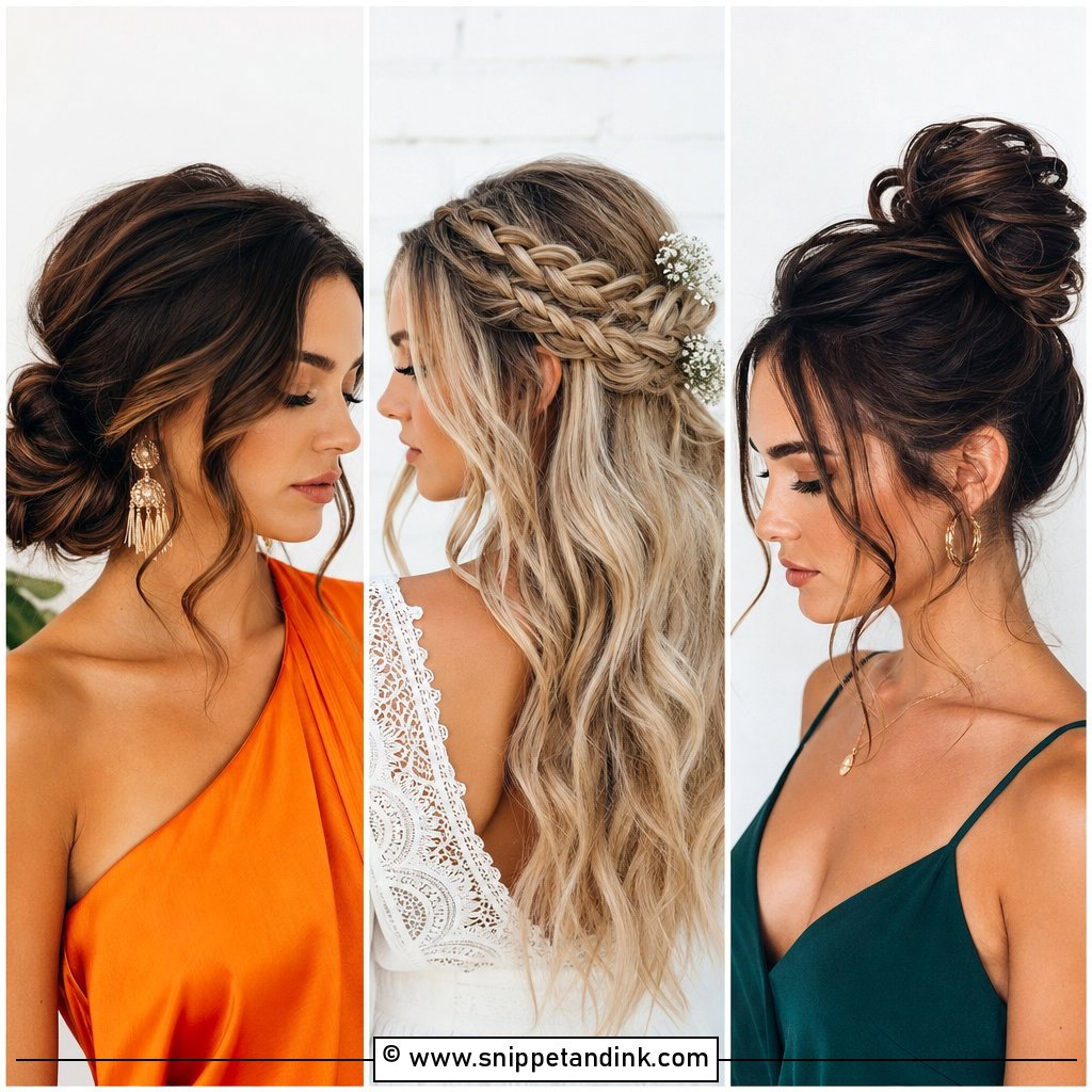25 Round Face Hairstyles for Wedding Flattering Bridal Looks