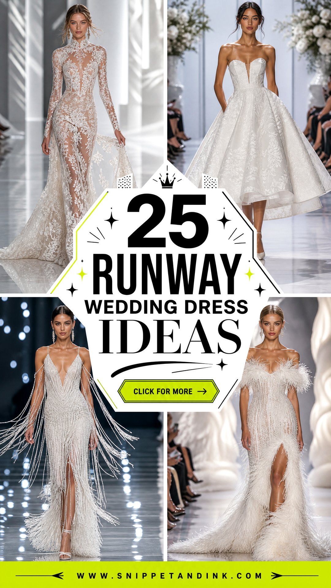 25 Runway Wedding Dress Ideas Couture Trends for Modern Brides - 25 Runway Wedding Dress Ideas: Couture Trends for Modern Brides
