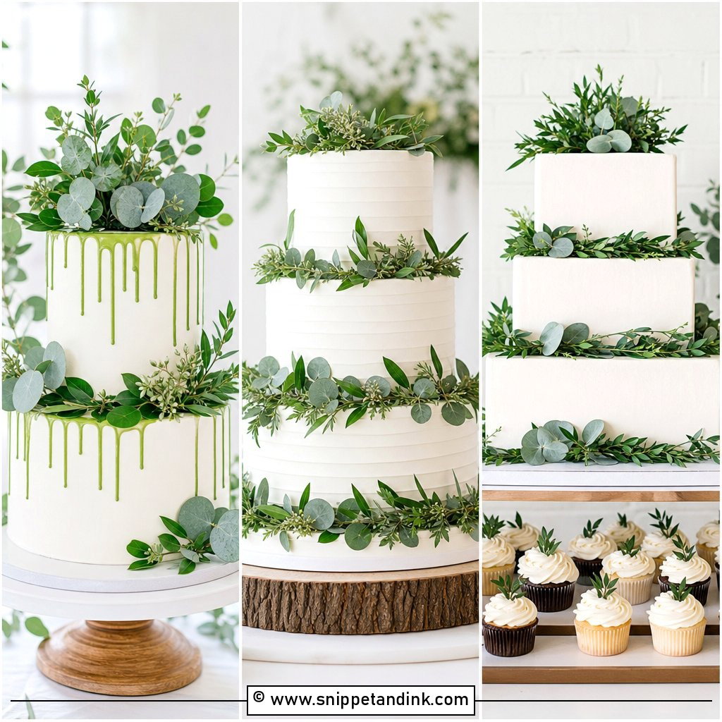 25 Rustic Greenery Wedding Cake Ideas For Nature-Loving Brides