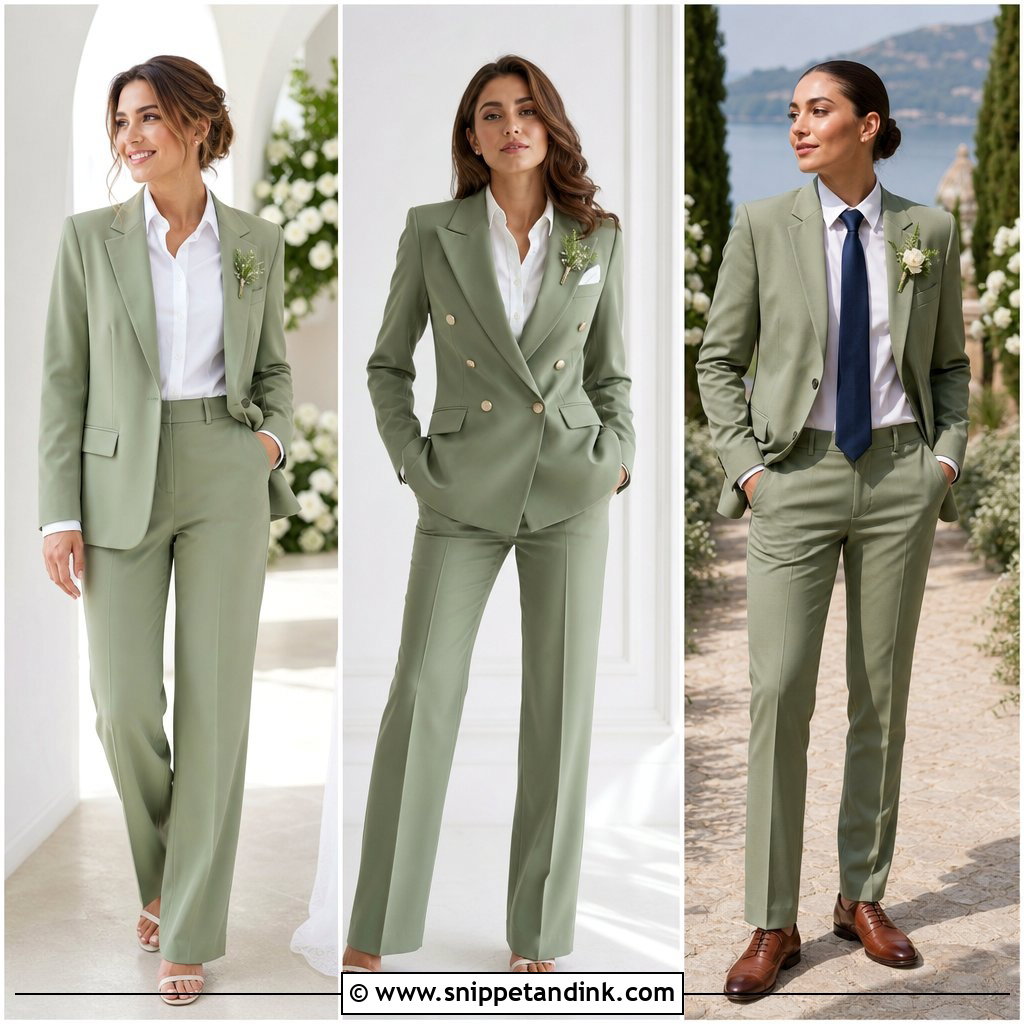 25 Sage Green Wedding Suit Ideas: Fresh Looks for Modern Grooms