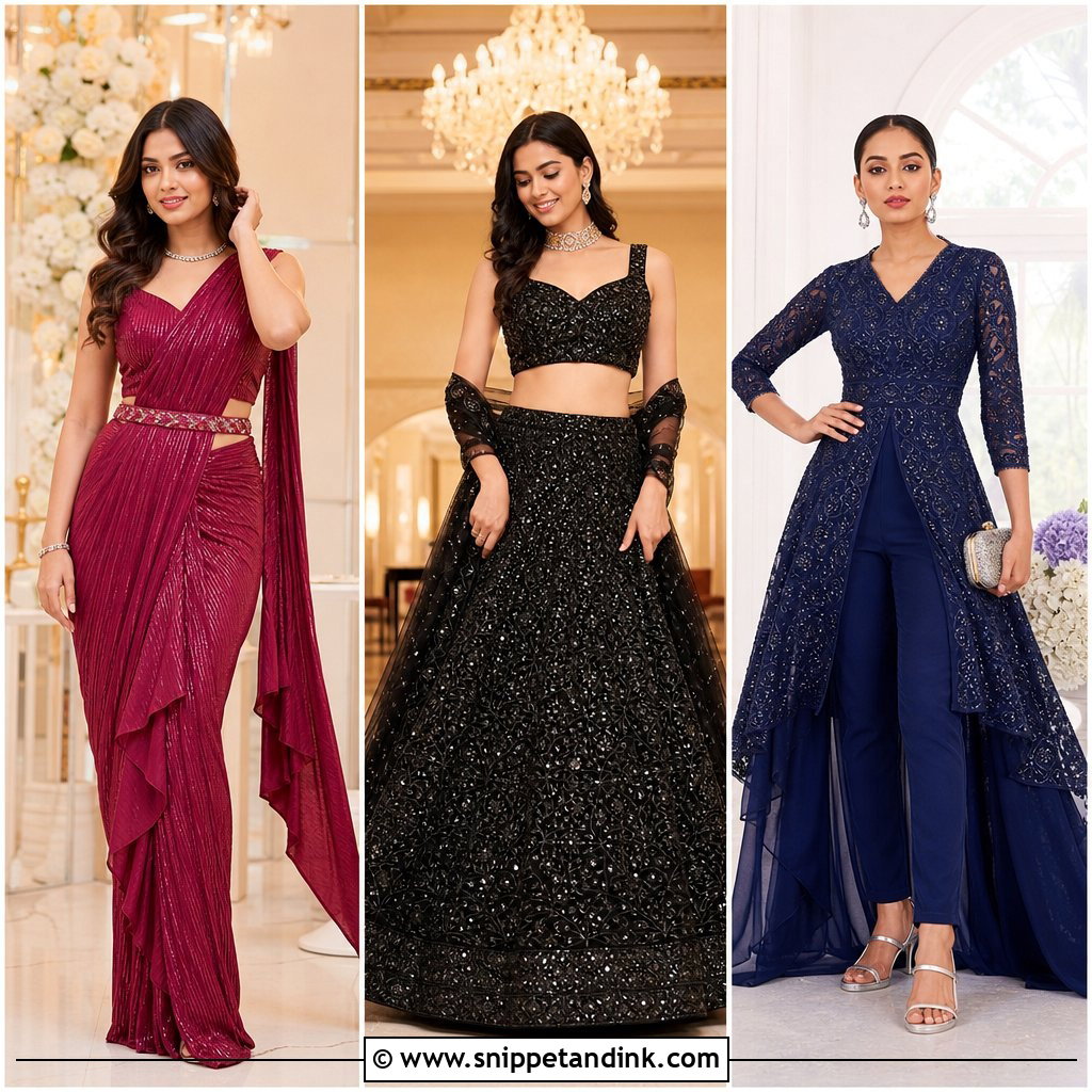 25 Sangeet Dress Ideas for an Unforgettable Wedding Night