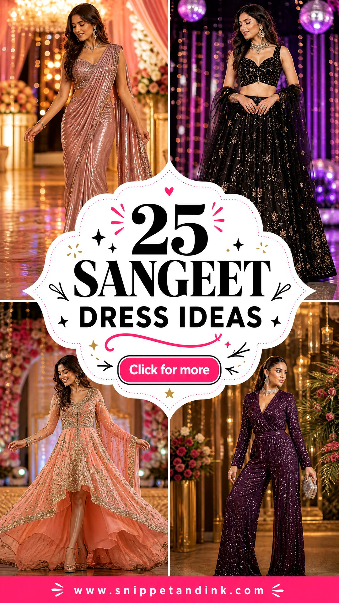 25 Sangeet Dress Ideas for an Unforgettable Wedding Night - 25 Sangeet Dress Ideas for an Unforgettable Wedding Night
