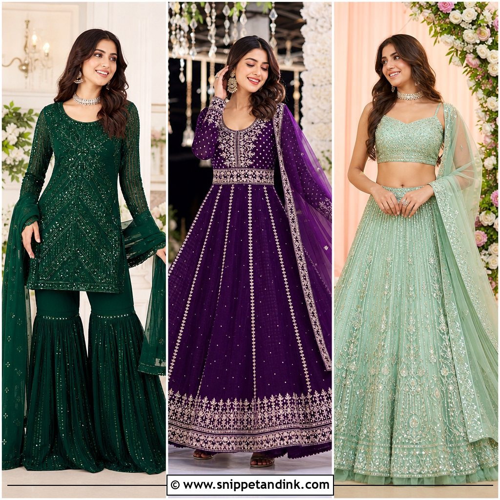 25 Sangeet Outfits for Bride Stunning Looks for Her Night
